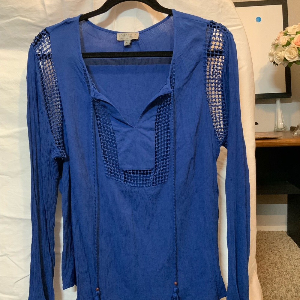 Blue Tunic from Joseph A